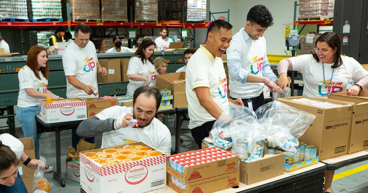 Team UP is our year-round employee volunteer program that provides opportunities to get involved with our communities.