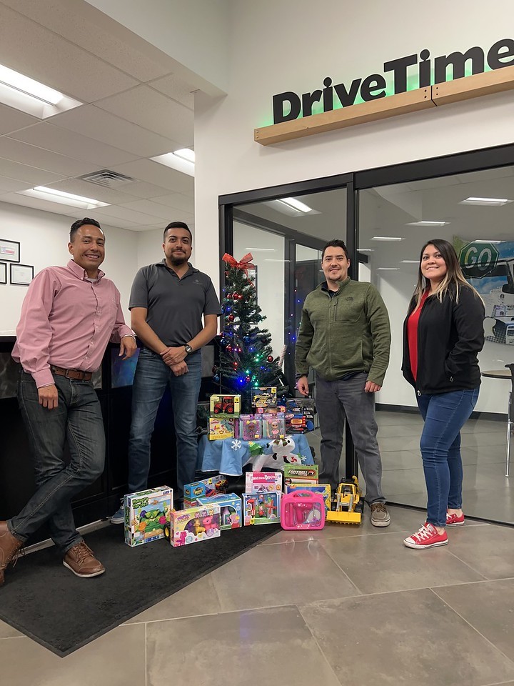 Toys for Tots Drive - collected over 1200 toys!