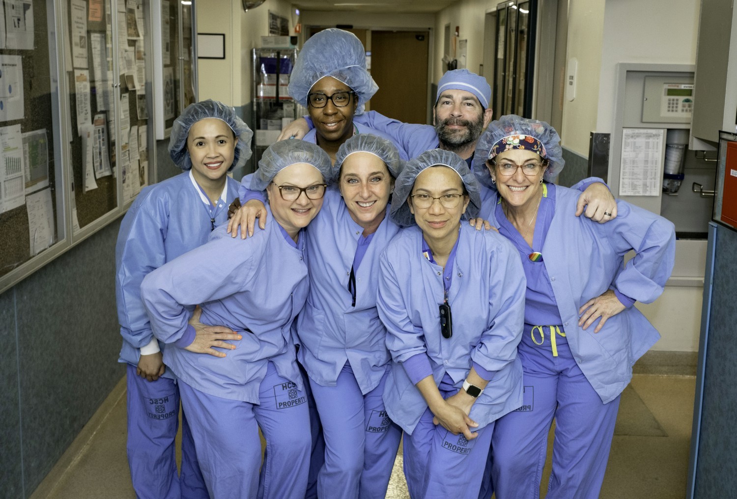 Operating Room team members from Morristown Medical Center
