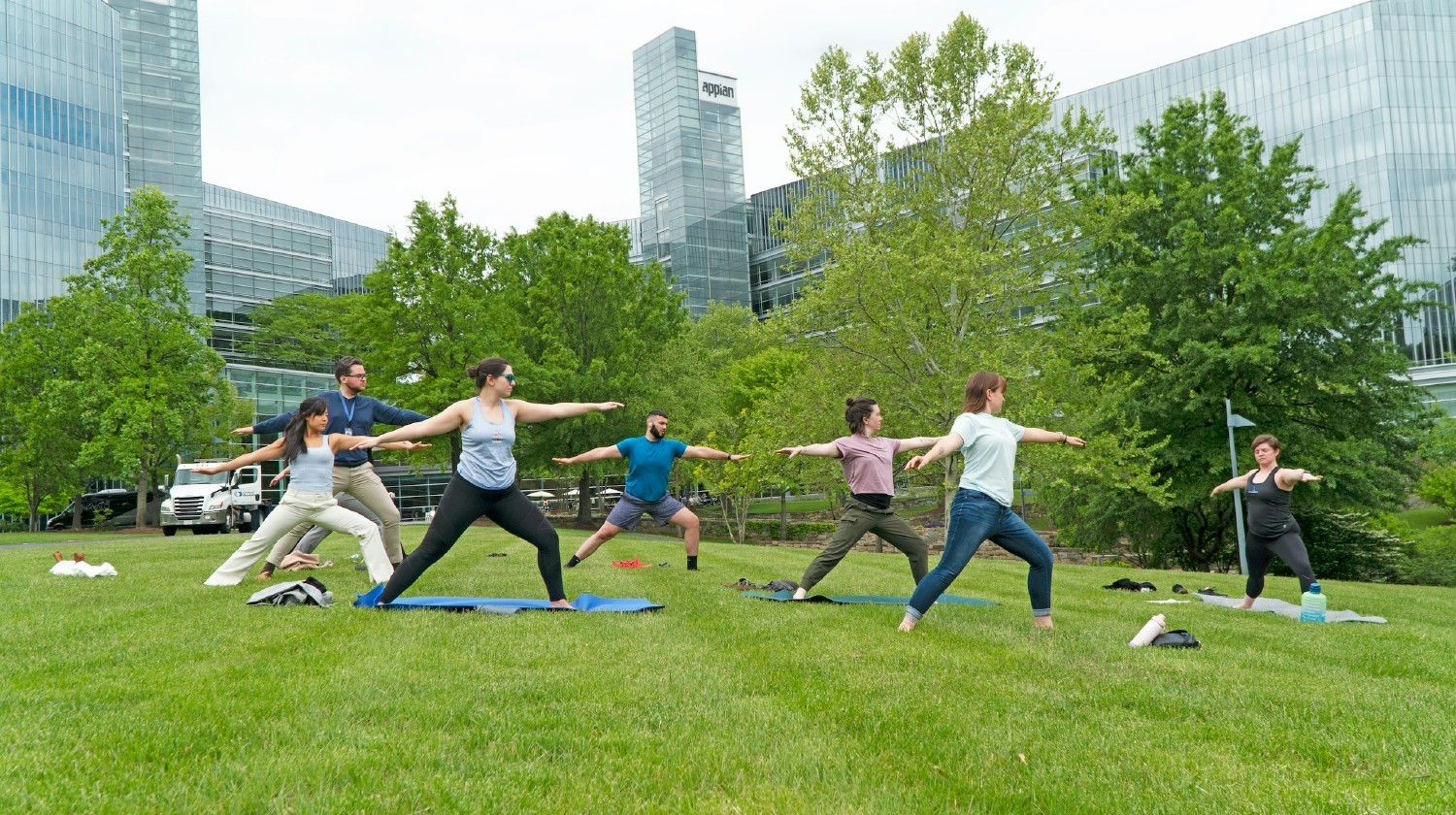 Yoga on the Lawn with Appian Wellness 