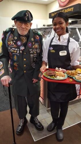Golden Corral is proud of the U.S. military members who defend our country and rights. We honor them every November with a special thank you dinner on Military Appreciation Night. 
