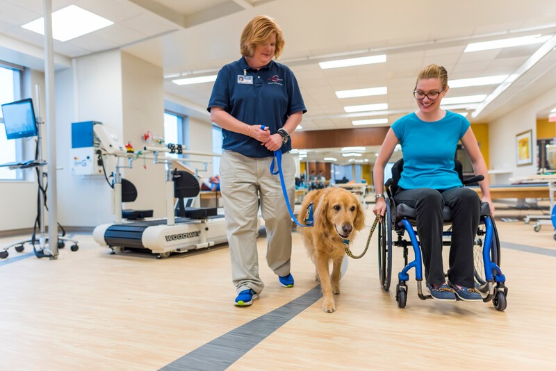 Orlando Health Orlando Regional Medical Center Institute for Advanced Rehabilitation and Pet Therapy in Action! 