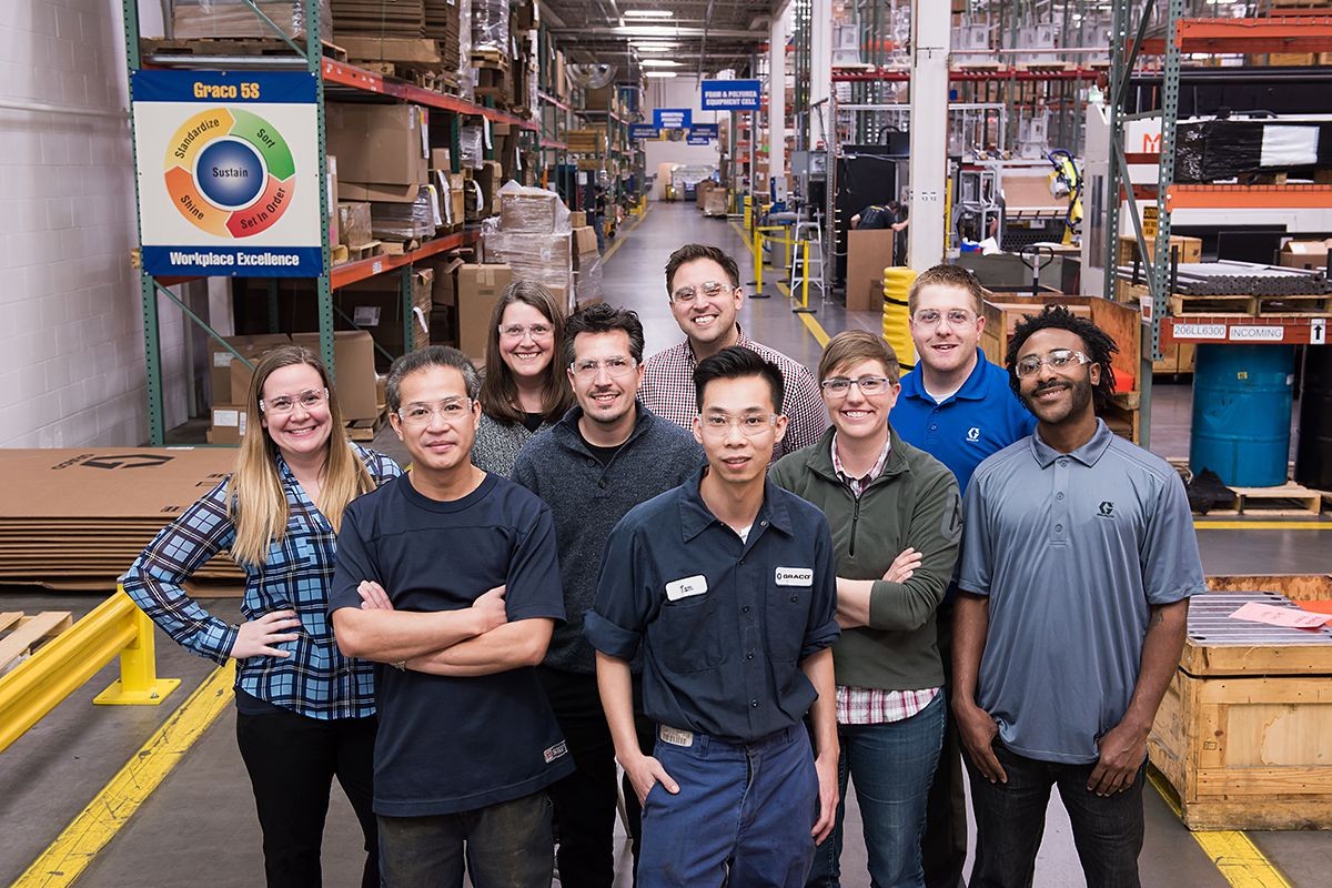 Graco employees share our vision and commitment to deliver the industry's highest quality products and services
