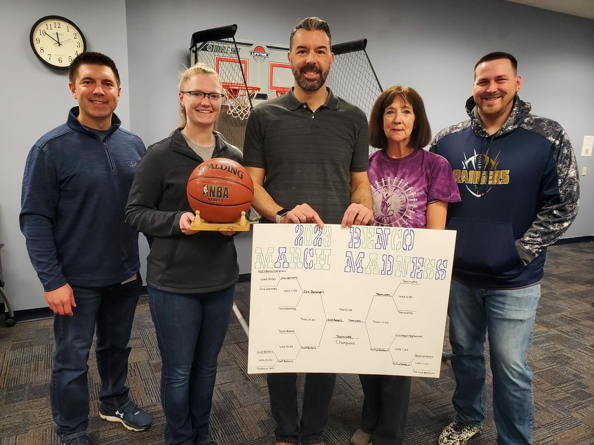 CenterPoint East hosts a friendly March Madness competition.