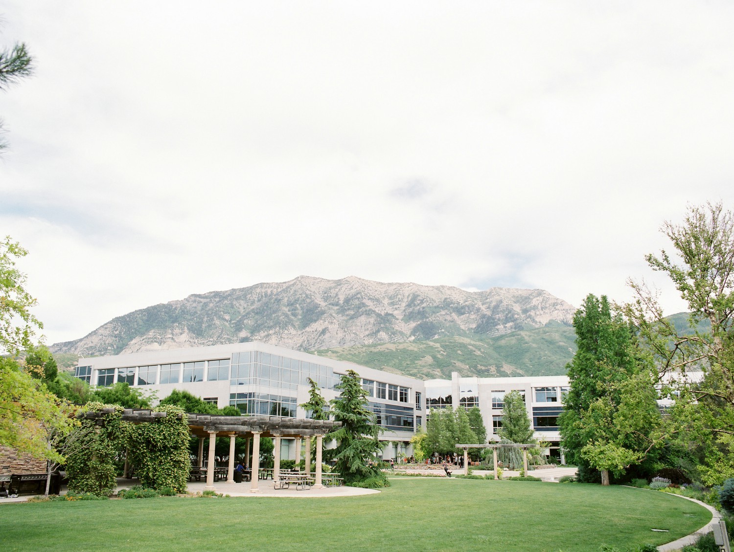 A look at the Provo office from our outdoor garden