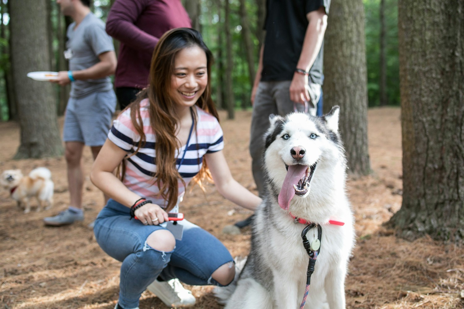 With 100 employee-led community groups, fun comes in all shapes and sizes, including our canine-friendly happy hour