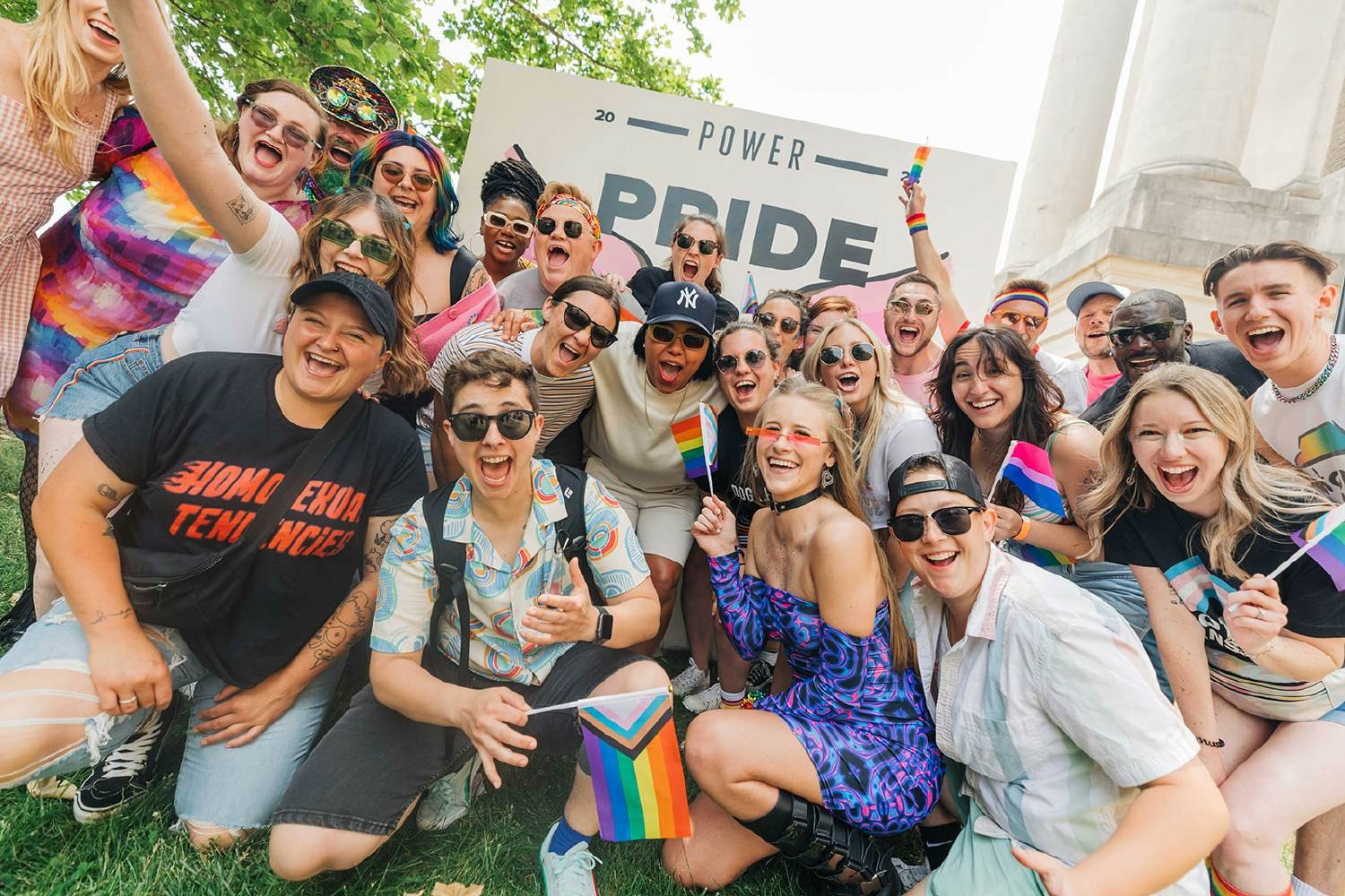 Employees celebrate, advocate, and give back to the LGBTQIA+ community as part of Power’s Pride Initiative. 