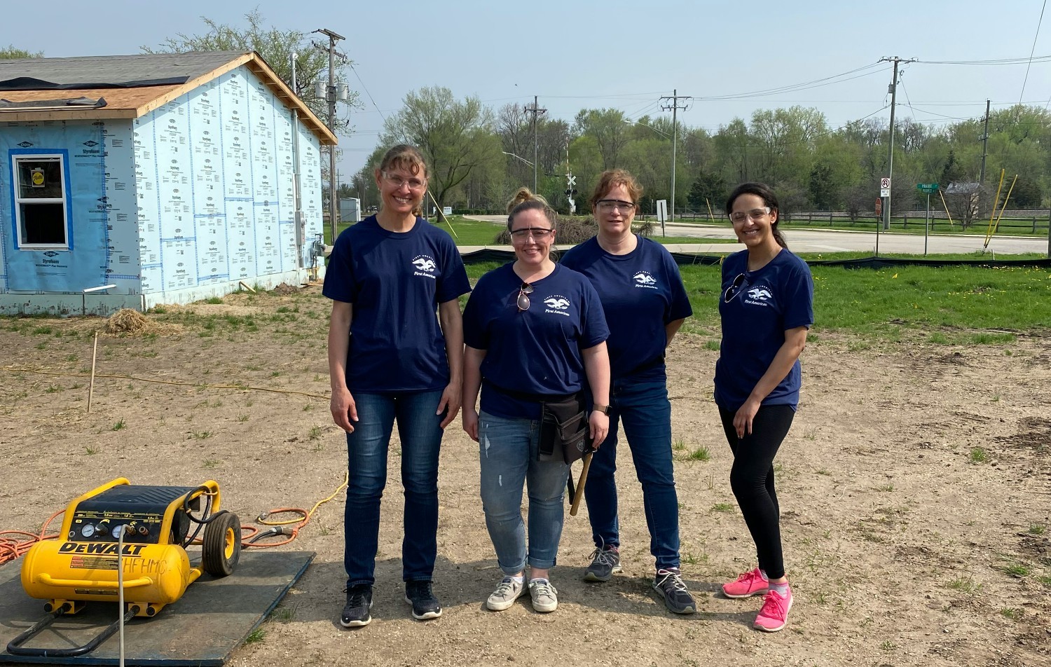 Habitat for Humanity Build in DuPage County, IL