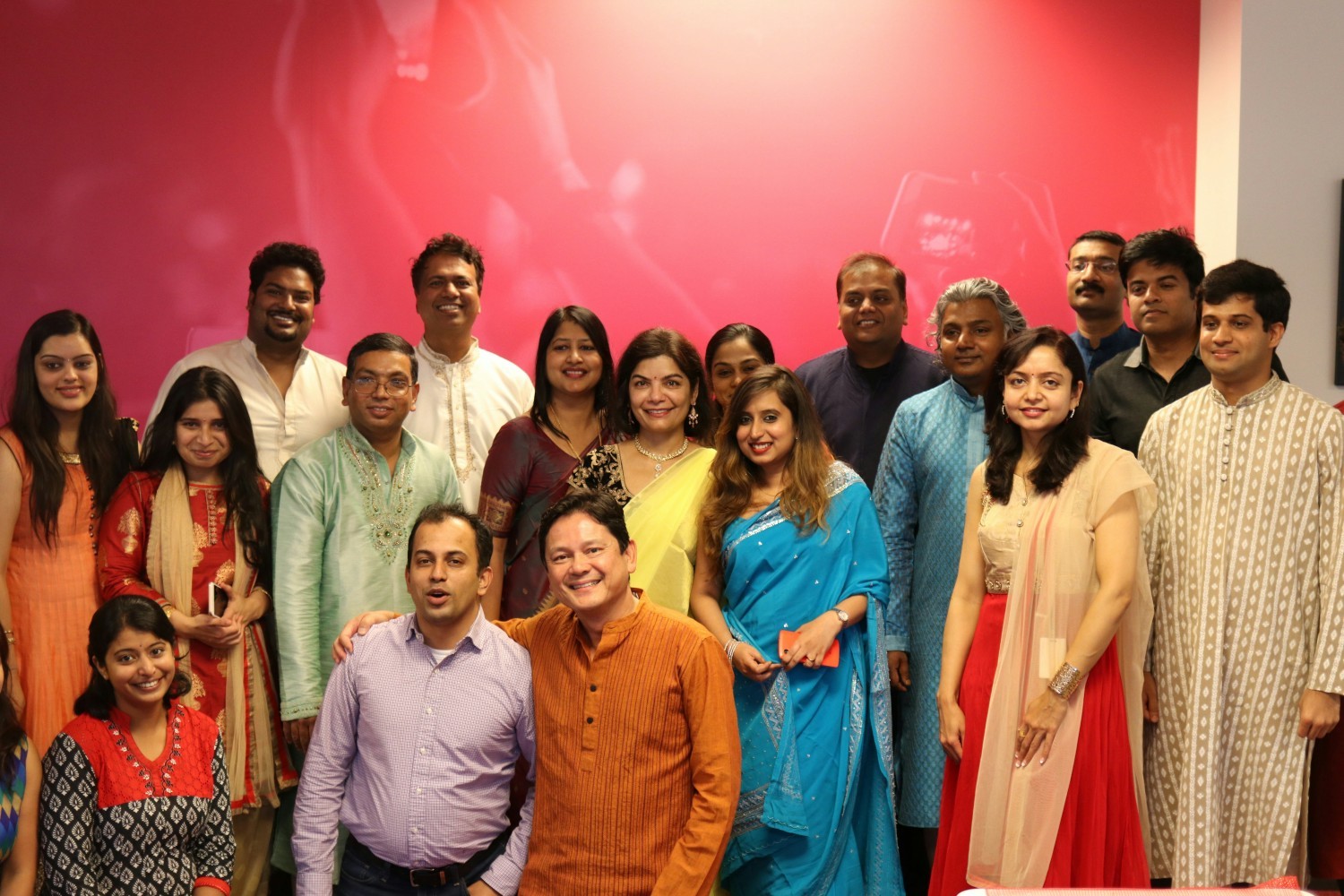 Celebrating Diwali festival at the office