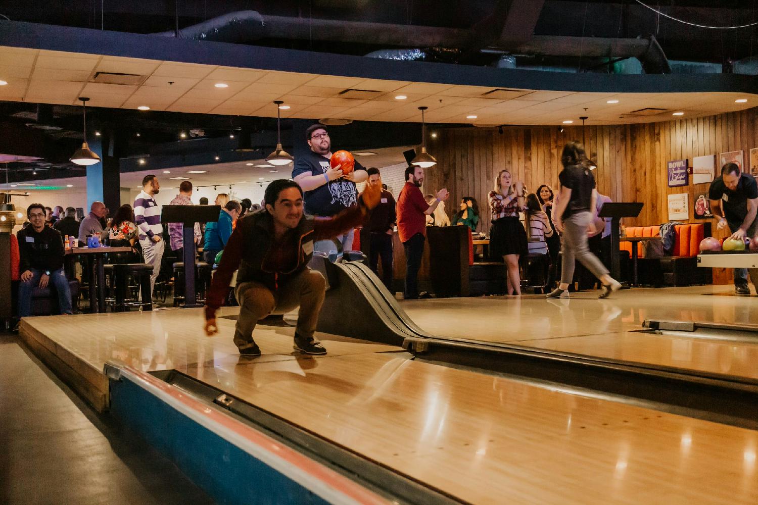 Company bowling is always a fun time!