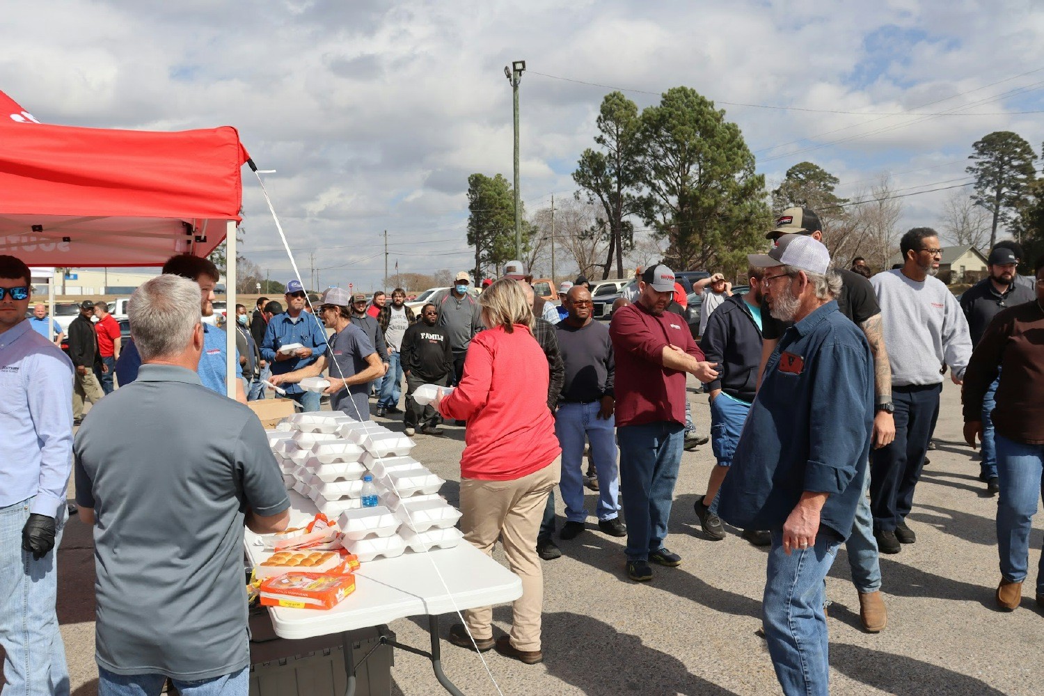Cookout for Distribution Family Members