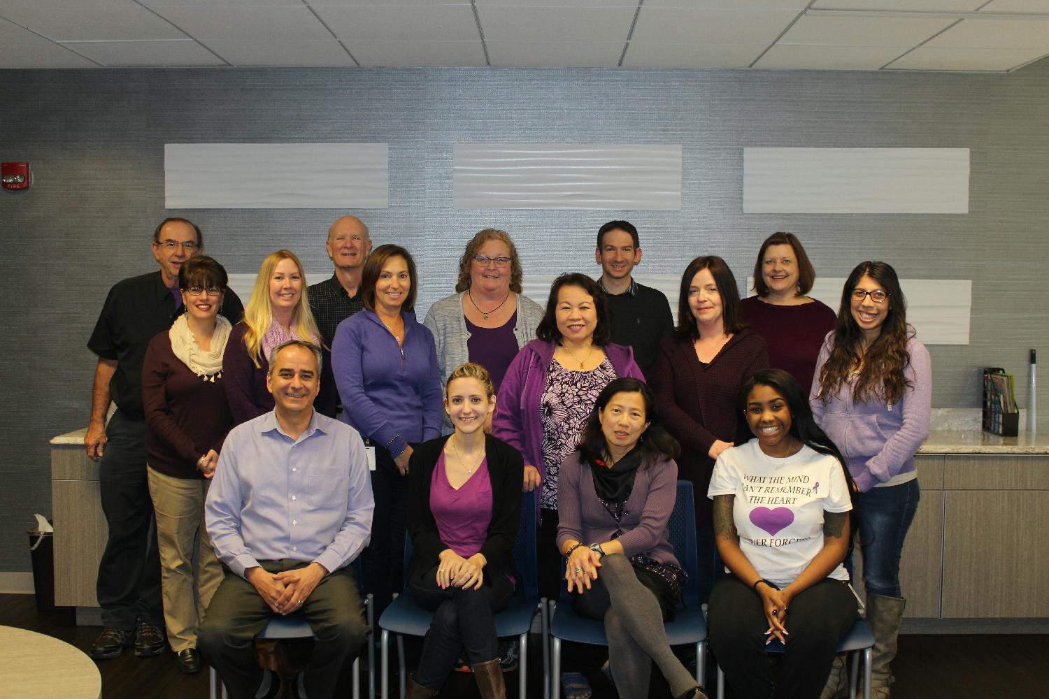 Purple for Alzheimer's Awareness
