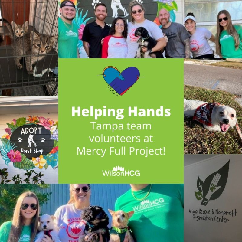 Our Wilson Helping Hands volunteers at the Tampa Mercy Full Project.