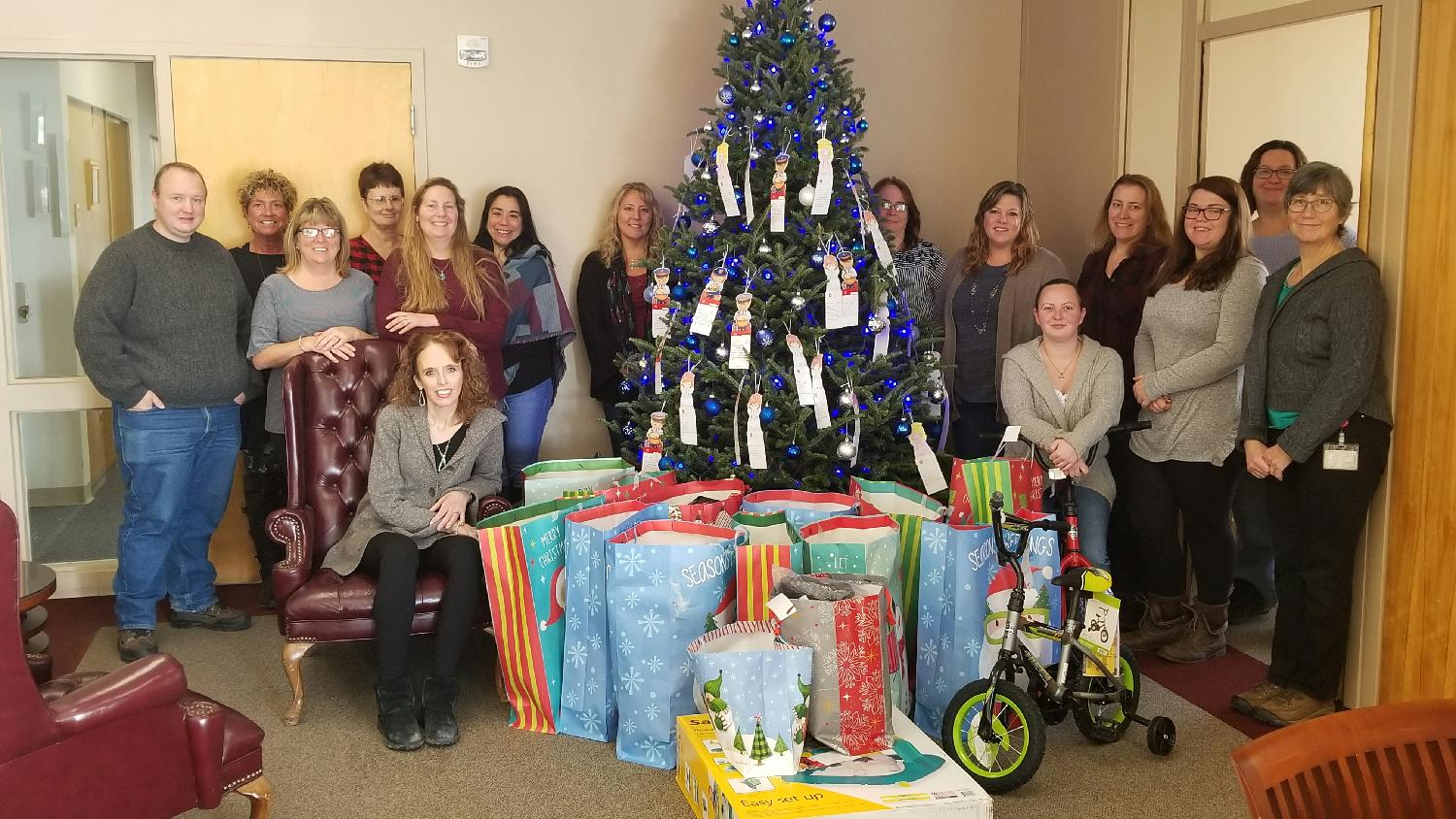 Members of our Inter-Plan Programs department raised over $700 during the year to purchase gifts for children in need.