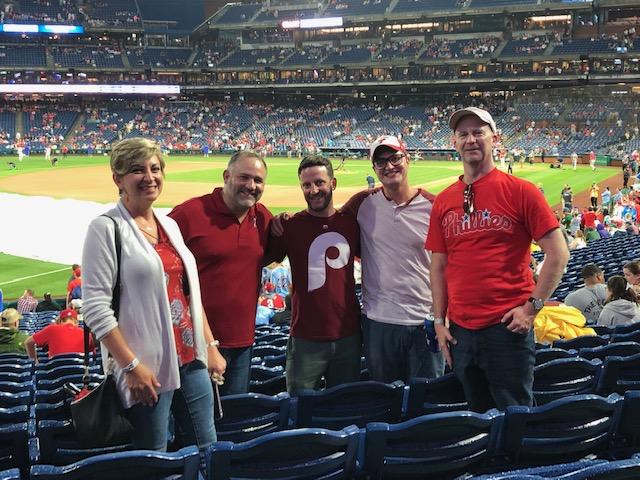 Team GS Philadelphia at the Phillies Game