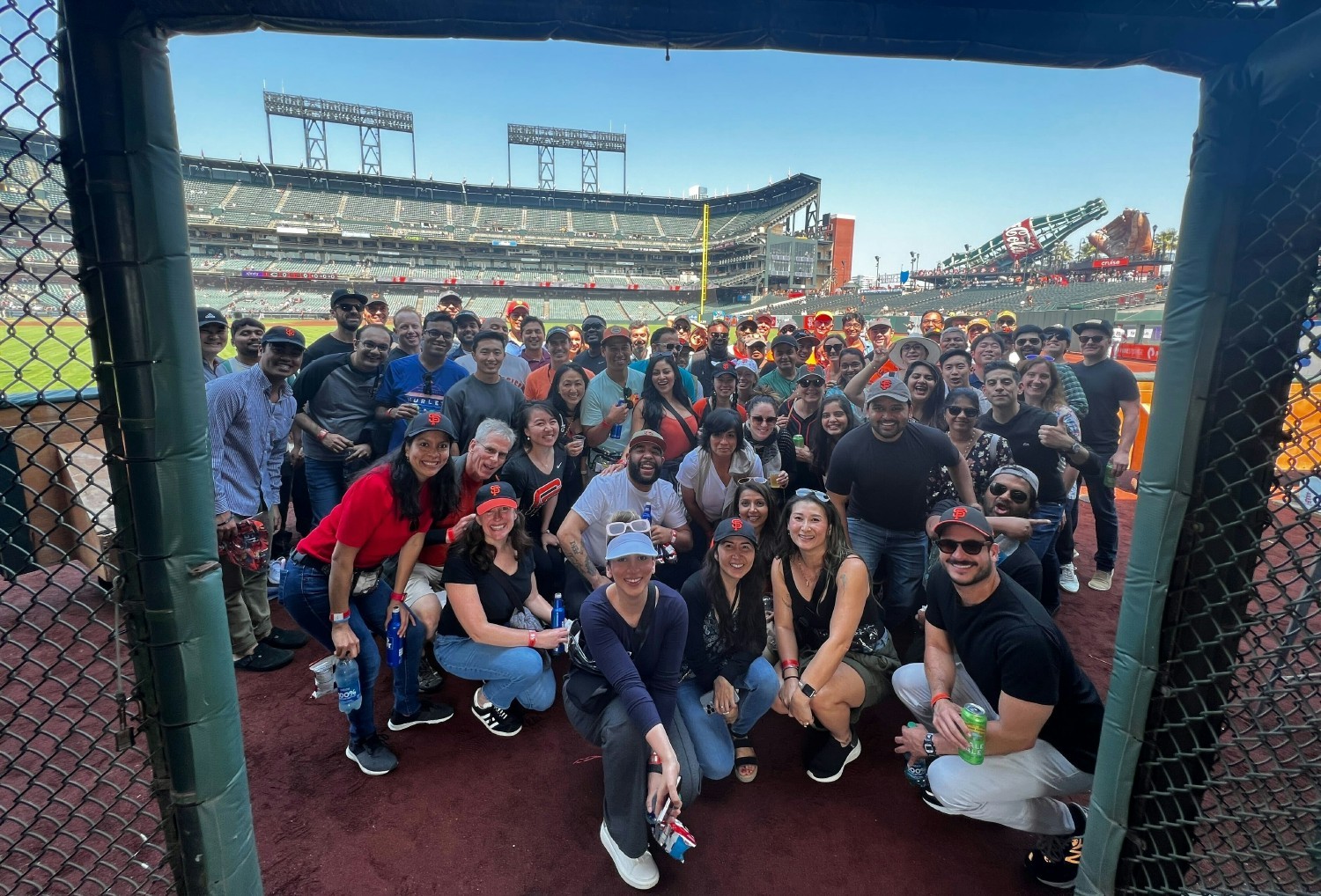 Redwood City office summer outing; Giants game!