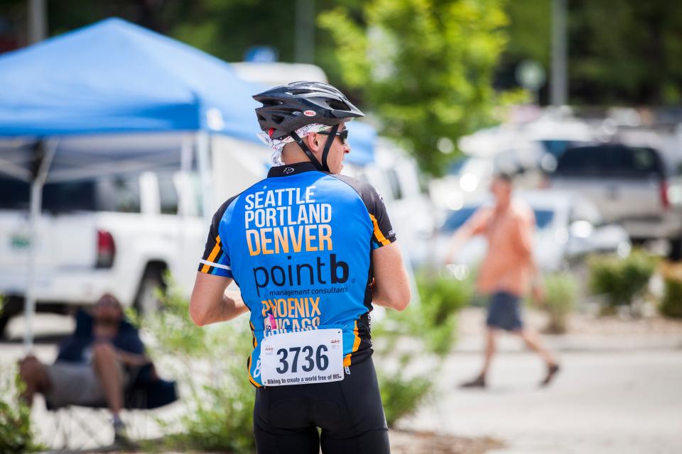 Point B Joins Bike MS