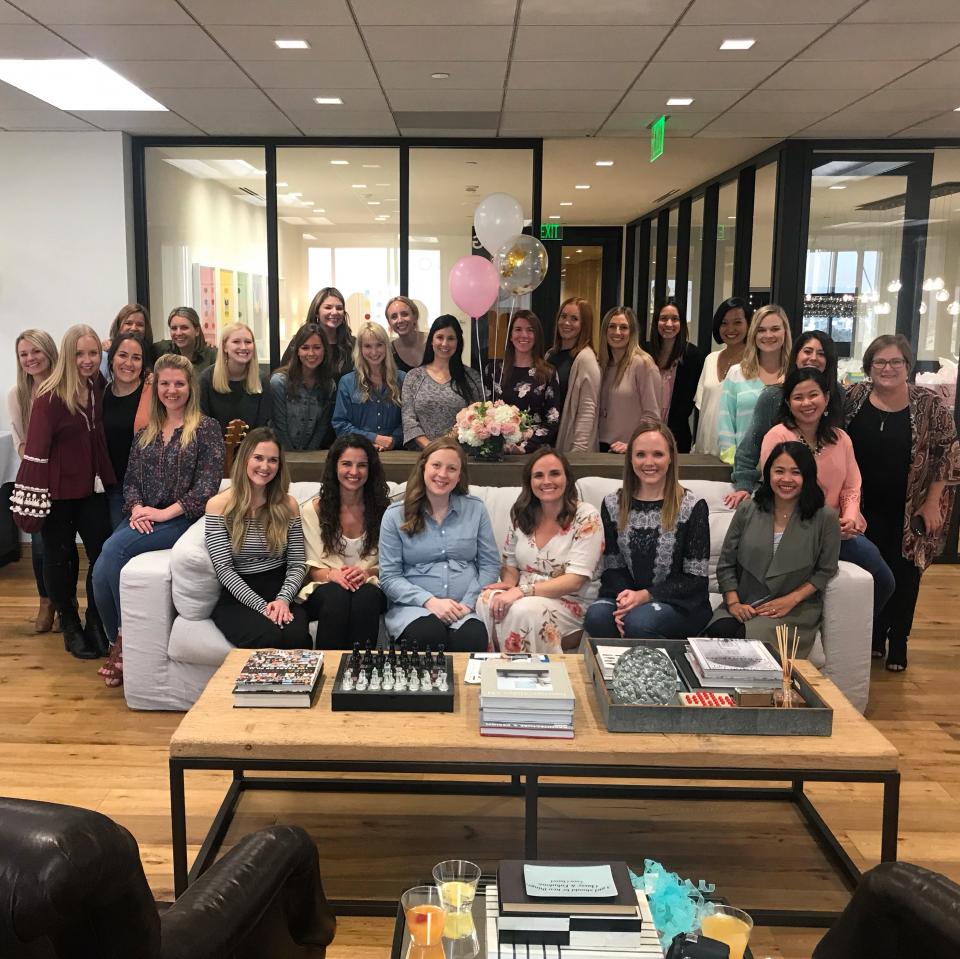 We loved celebrating two mothers-to-be in our Orange County office!