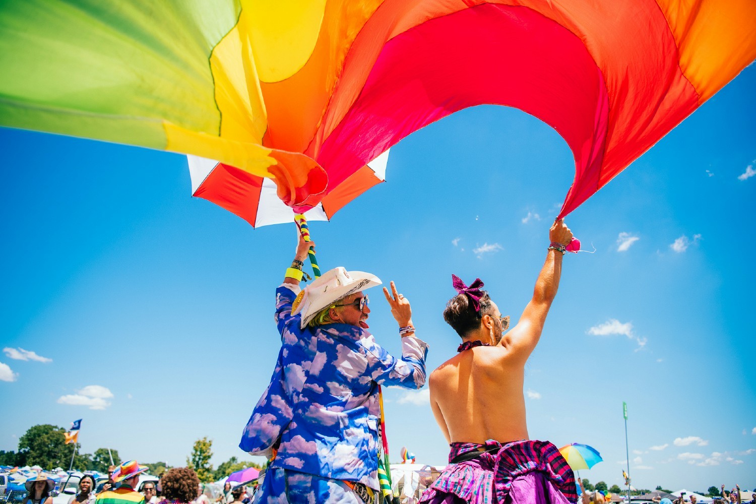 Pride Parade held during C3 Presents’ festival, Bonnaroo, in Manchester, Tennessee

