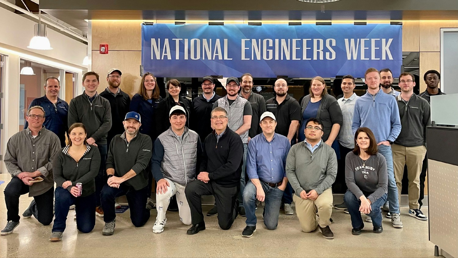 Each year Team Ruby celebrates National Engineers Week with daily games, catered lunches, swag, and other goodies.