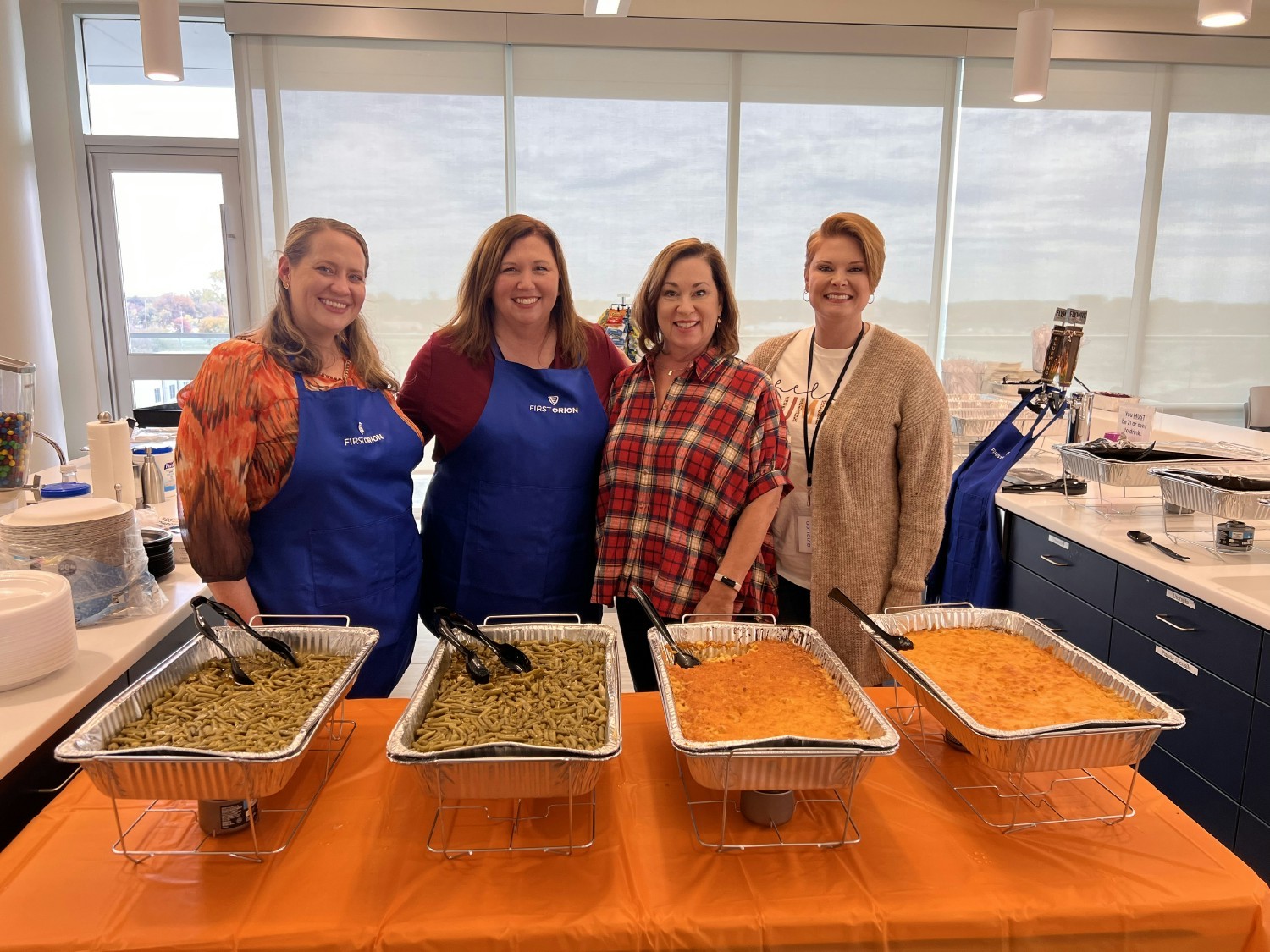 Every year during Thanksgiving our People Ops Team serves everyone delicious Thanksgiving food, we call it TEAMSgiving. 