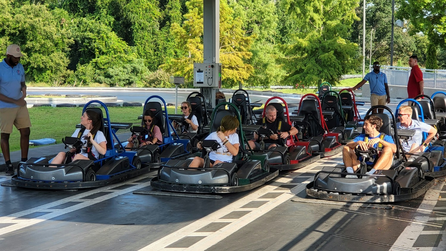 Our Customer Success team building day had a great time racing at a Go Kart track