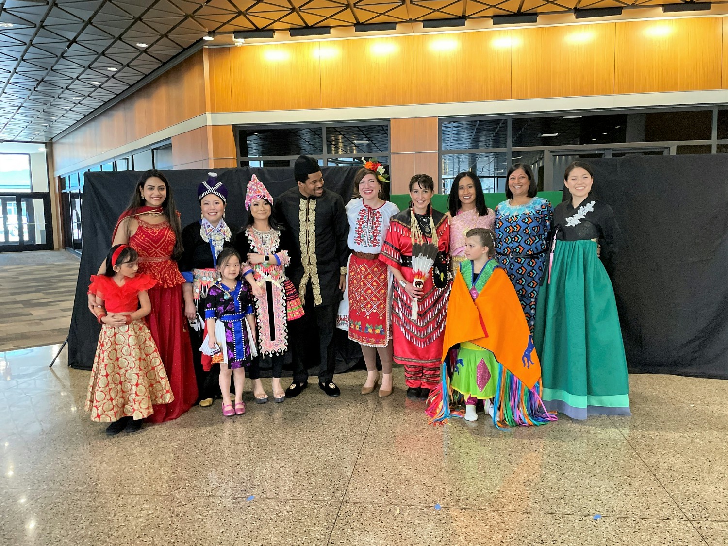 Securian celebrating Women's History Month and International Women's Day, with our first Multicultural Fashion Show.    