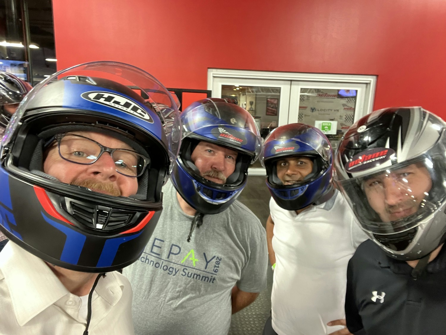 Go-Kart group outing for our Technology Summit!