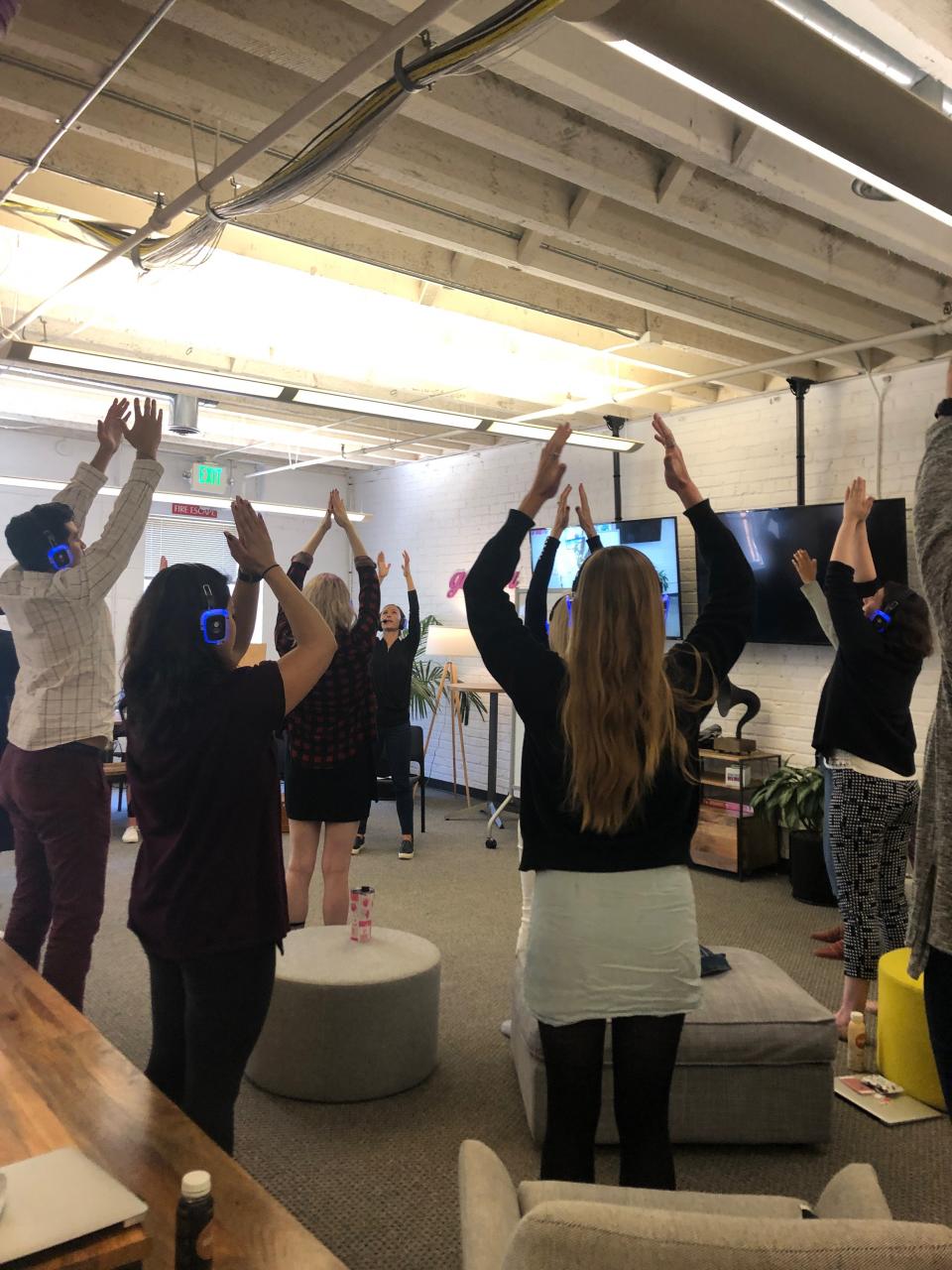 At Healthline, we know the power of joyful, healthful living and prioritize the well-being of our employees by offering 3 different, employee-led meditation sessions every week. 