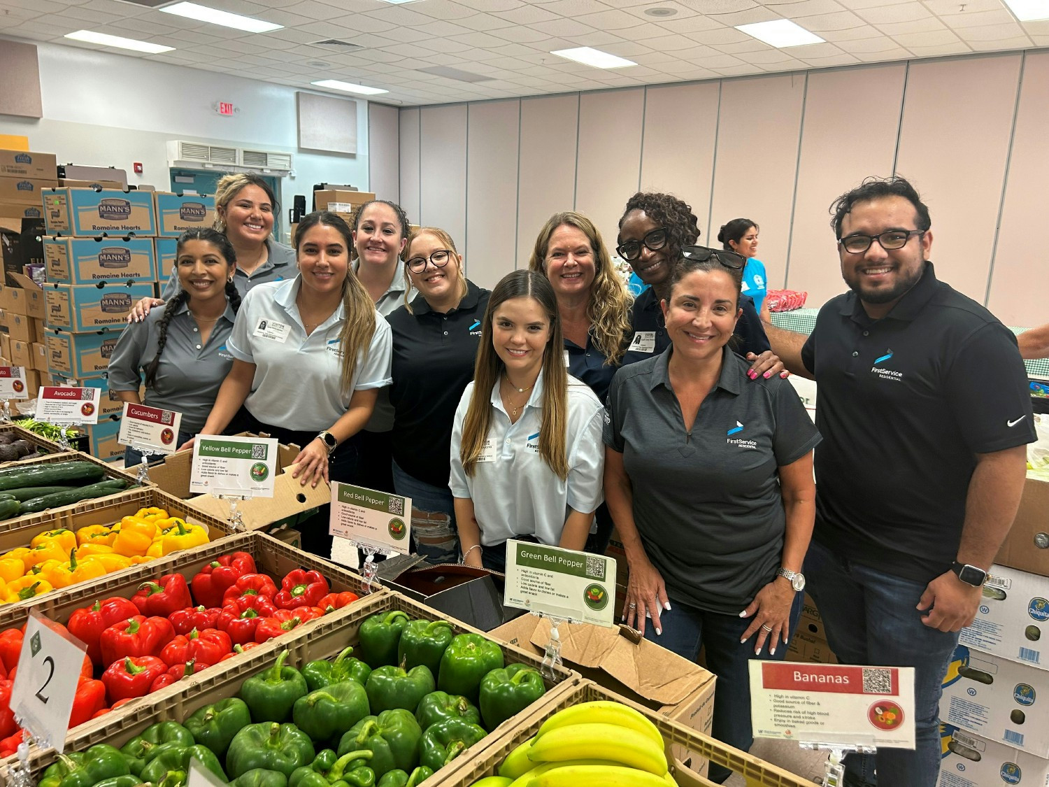 Social Responsibility: Our associates proudly embodied our values at this local school pantry initiative.