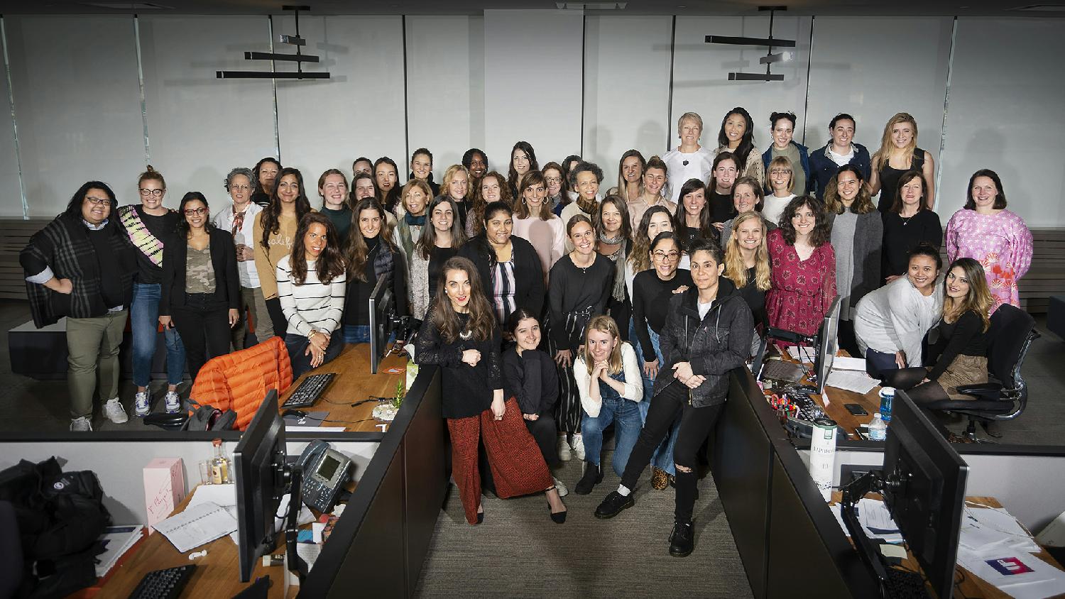 We're proud to be a part of a creative agency that's women-led and over 50% women!