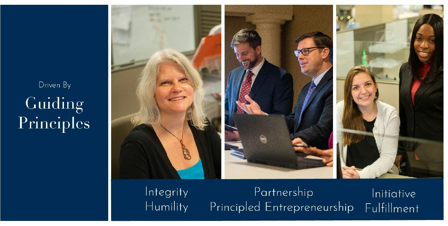 At OTO Development, our work is motivated by our Guiding Principles of Integrity, Humility, Partnership, Principled Entrepreneurship, Initiative, and Fulfillment. 
