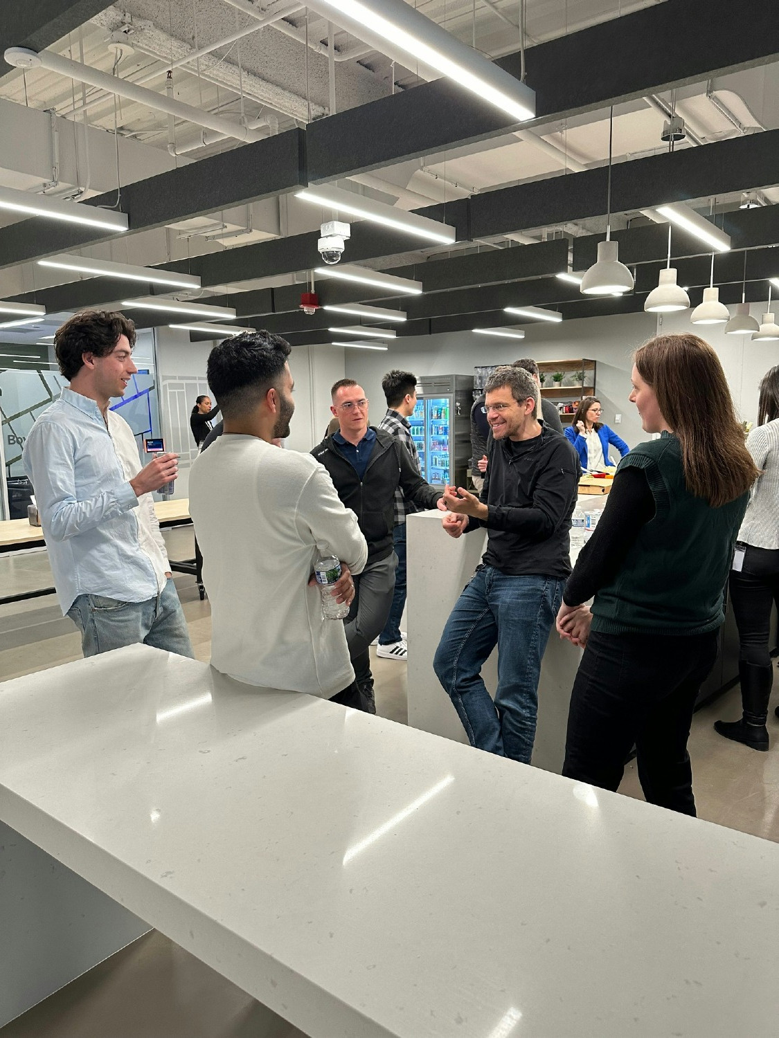 CEO, Max Levchin, speaks with employees at a recent Chicago office AMA 