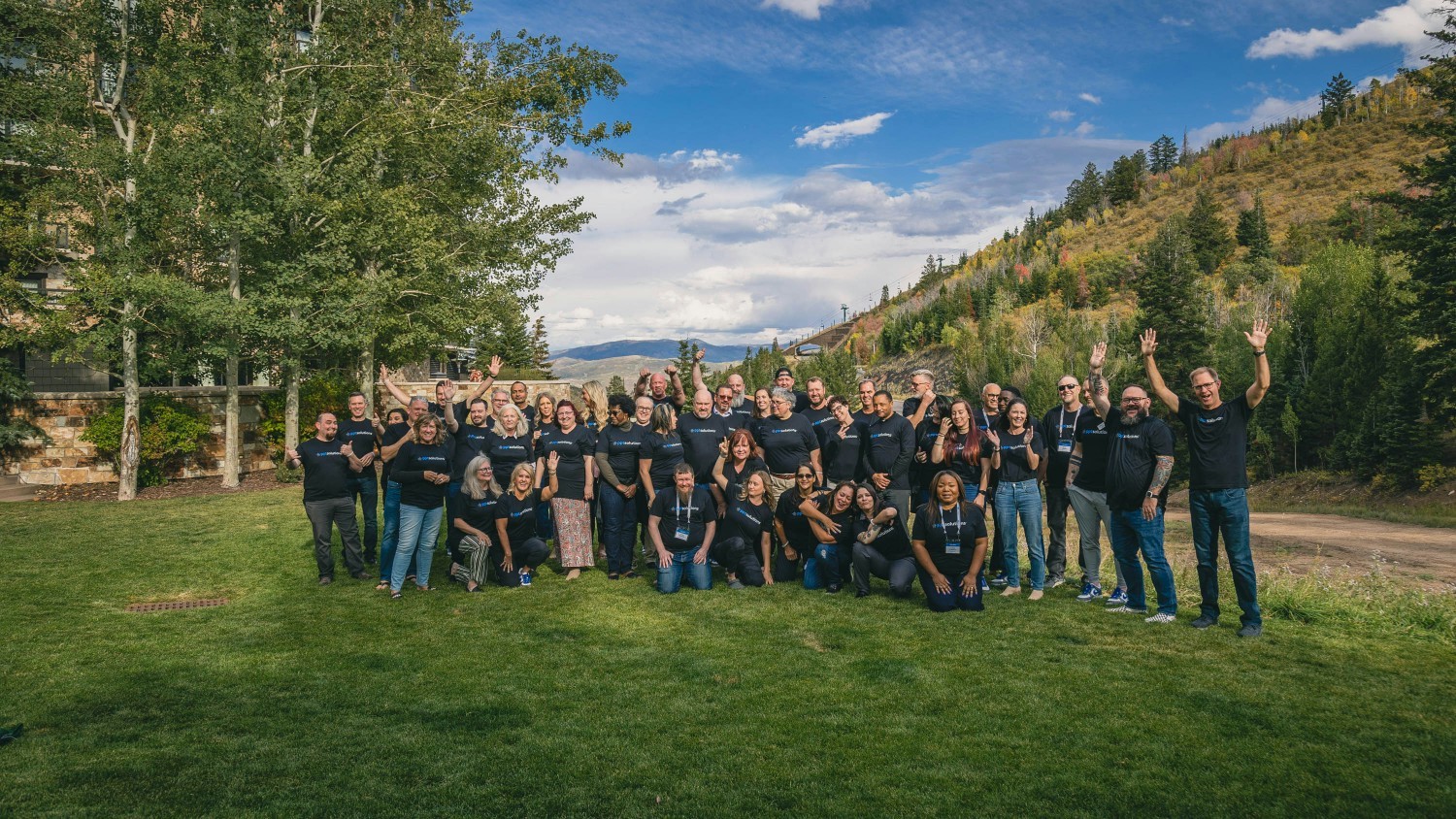 Group photo at 2022 Partnership Forum in Park City, UT