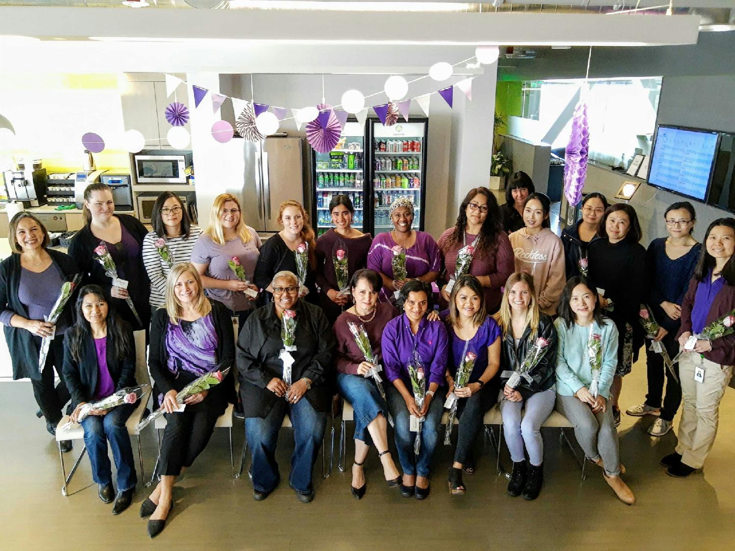 Celebrating International Women's Day at Conviva Headquarters