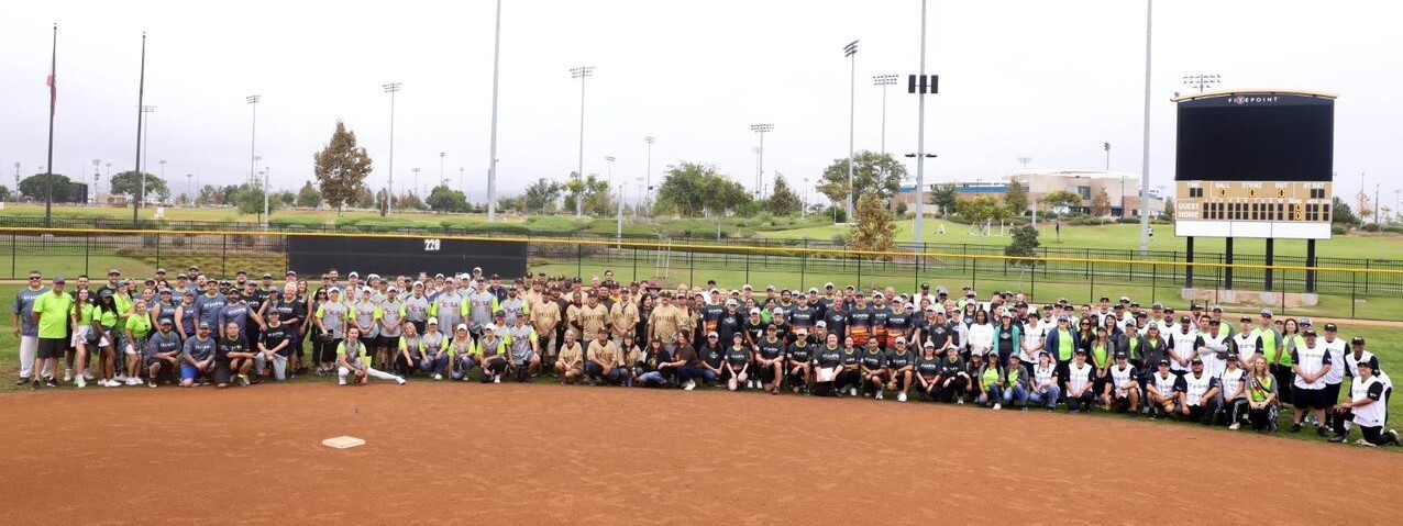Team members from our CA and NV offices come together for the annual Tri Pointe Homes Softball Tournament