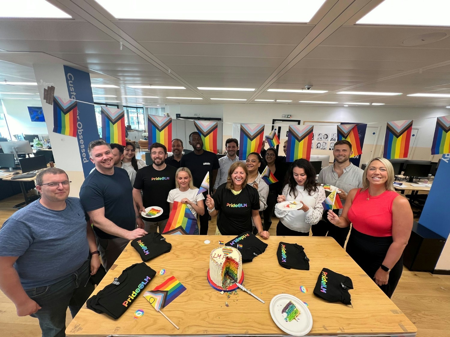 The Global LM community celebrated pride all month long hosting events such as Drag Bingo and trivia night 