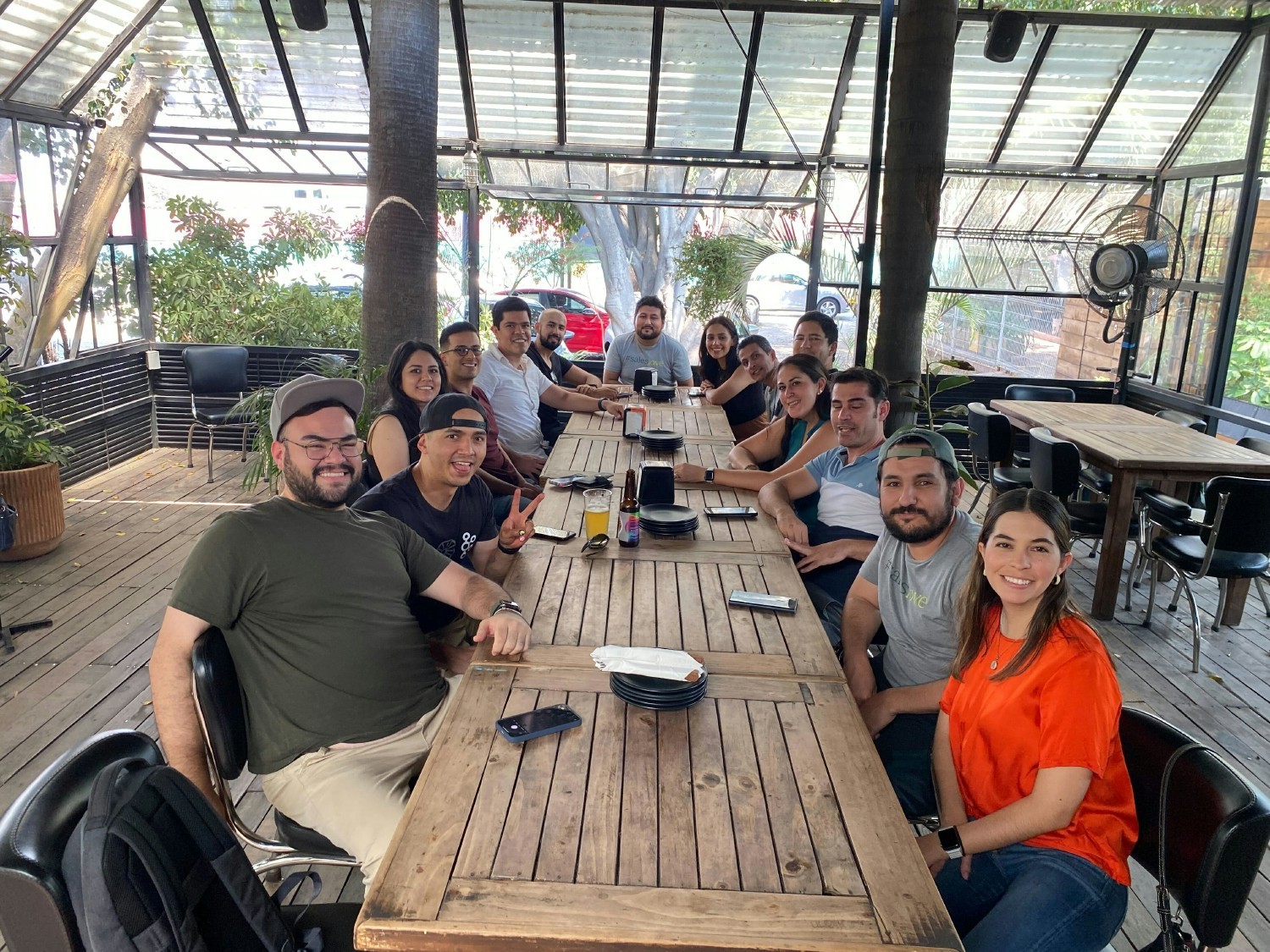 Team lunch in Guadalajara, Mexico.