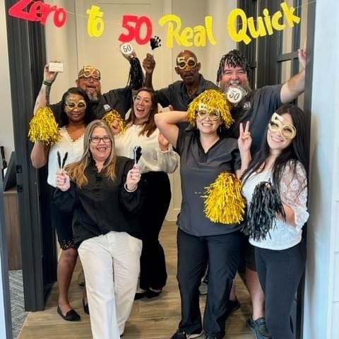 It's always a celebration when our team members reach occupancy goals! 