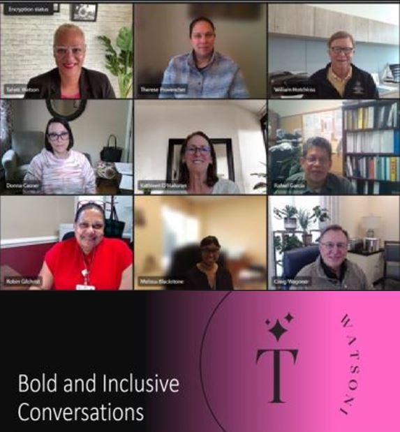 Leadeders across National Lutheran Communities & Services join together to learn about having inclusive conversations.
