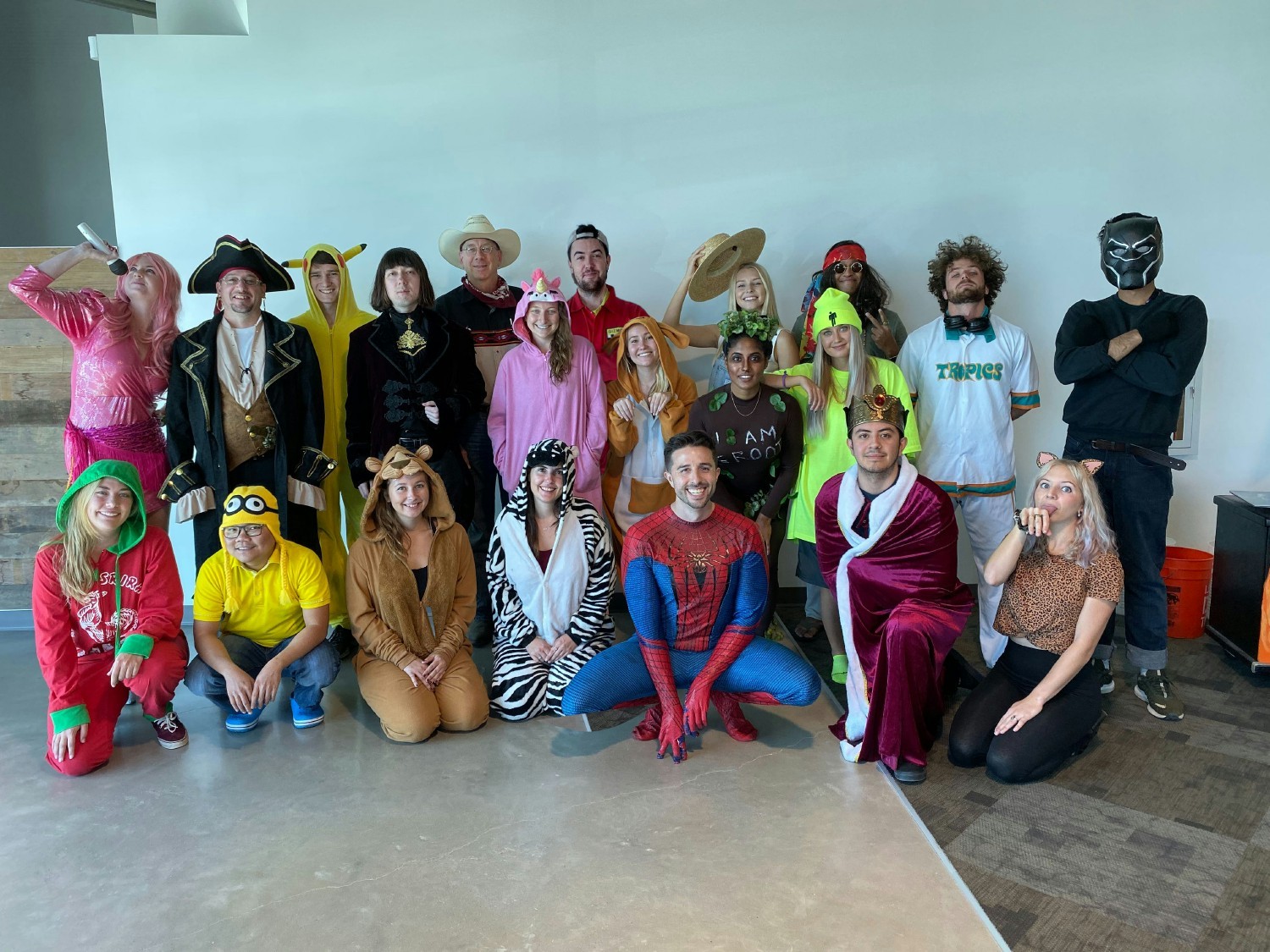 Halloween at the office in 2019