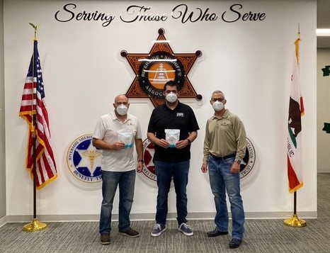 N95 Mask Donation to the Riverside Sheriffs' Association - 2020