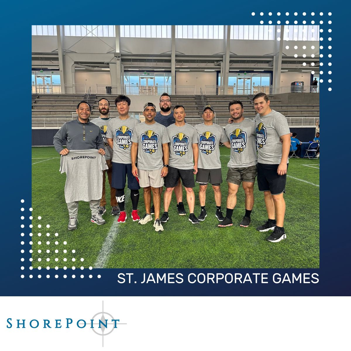 We support the Annual St. James Corporate Games, with a focus on wellness and support of the Capital Area Food Bank.