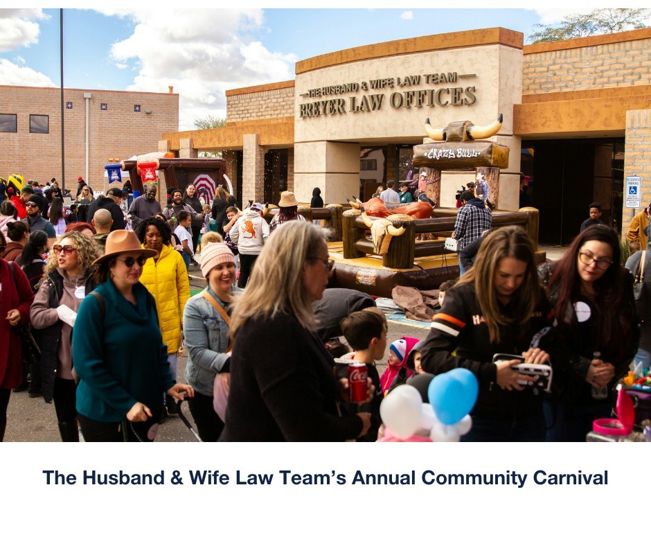 The Husband & Wife Law Team's Annual Community Carnival.