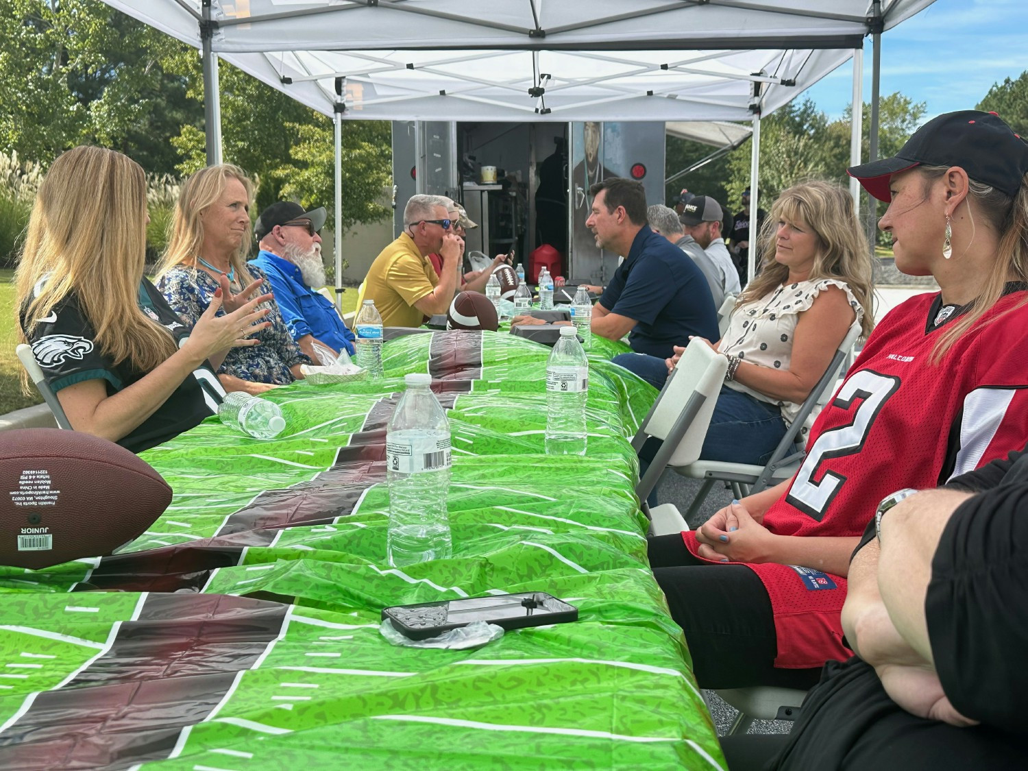 College Football is KING in the South.  We celebrated by sharing our favorite tailgate food at a FTI cookout.