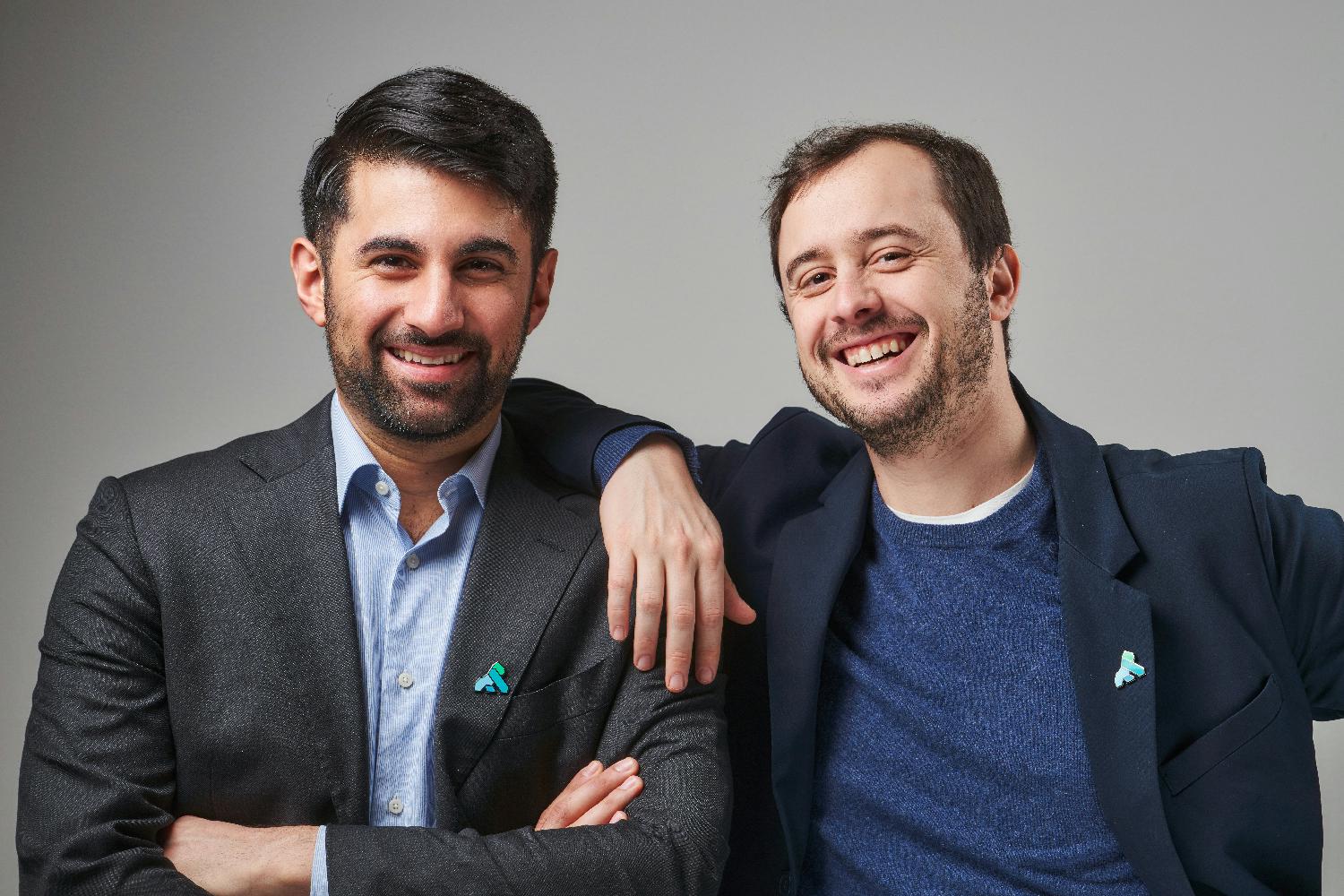 Kong's co-founders. CTO, Marco Palladino (left), and CEO, Aghi Marietti (right).
