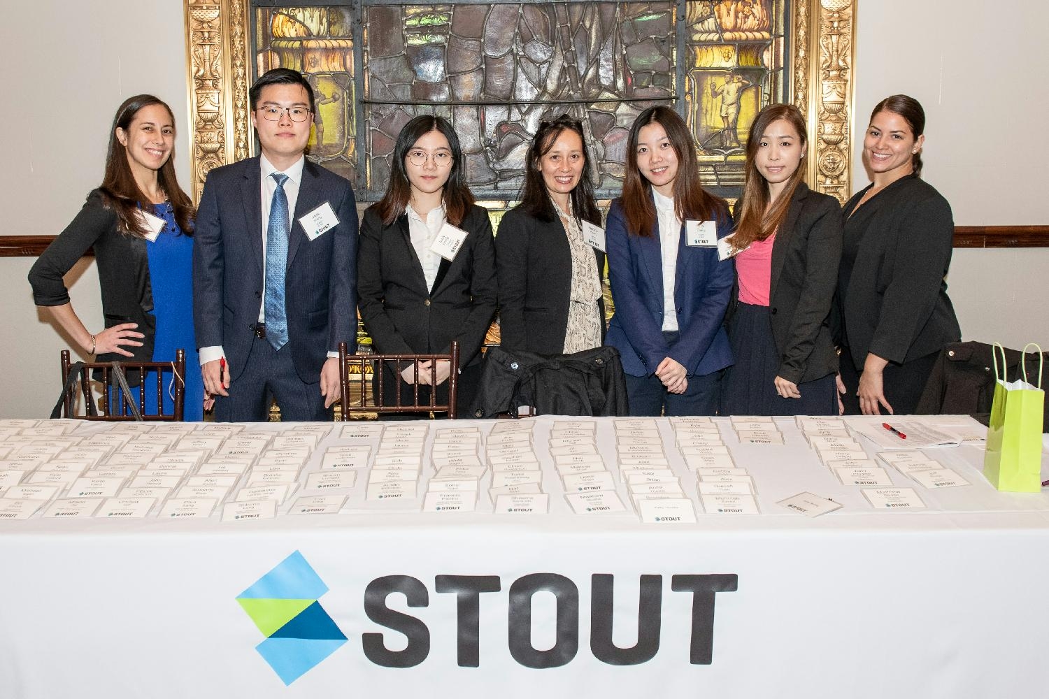 Stout Staff at the Portfolio Valuation Summit in NYC.