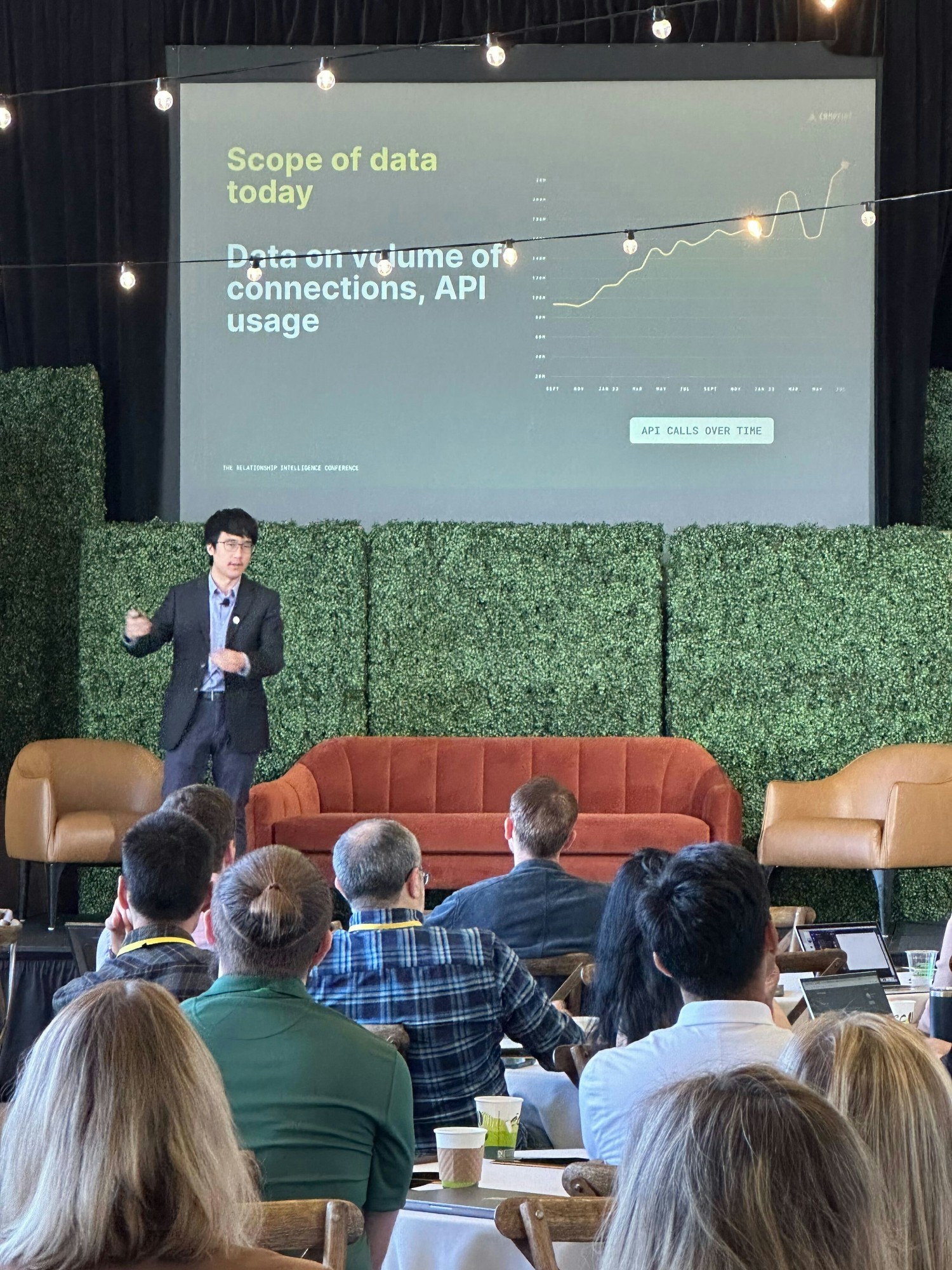 Co-CEO and Co-Founder Ray Zhou presenting at the annual Affinity Campfire Conference in San Francisco.