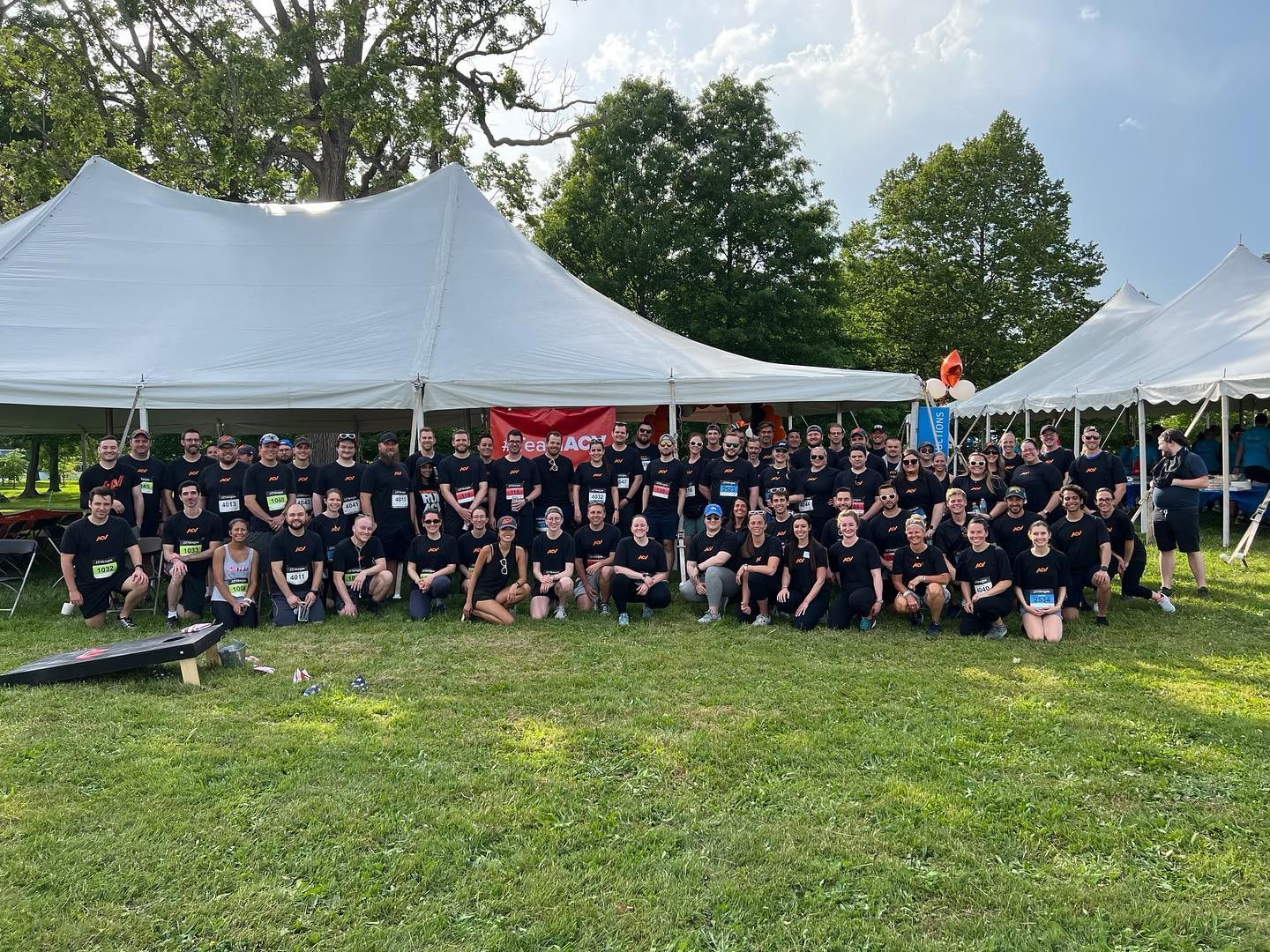 ACV Team at the JP Morgan Corporate Challenge 
