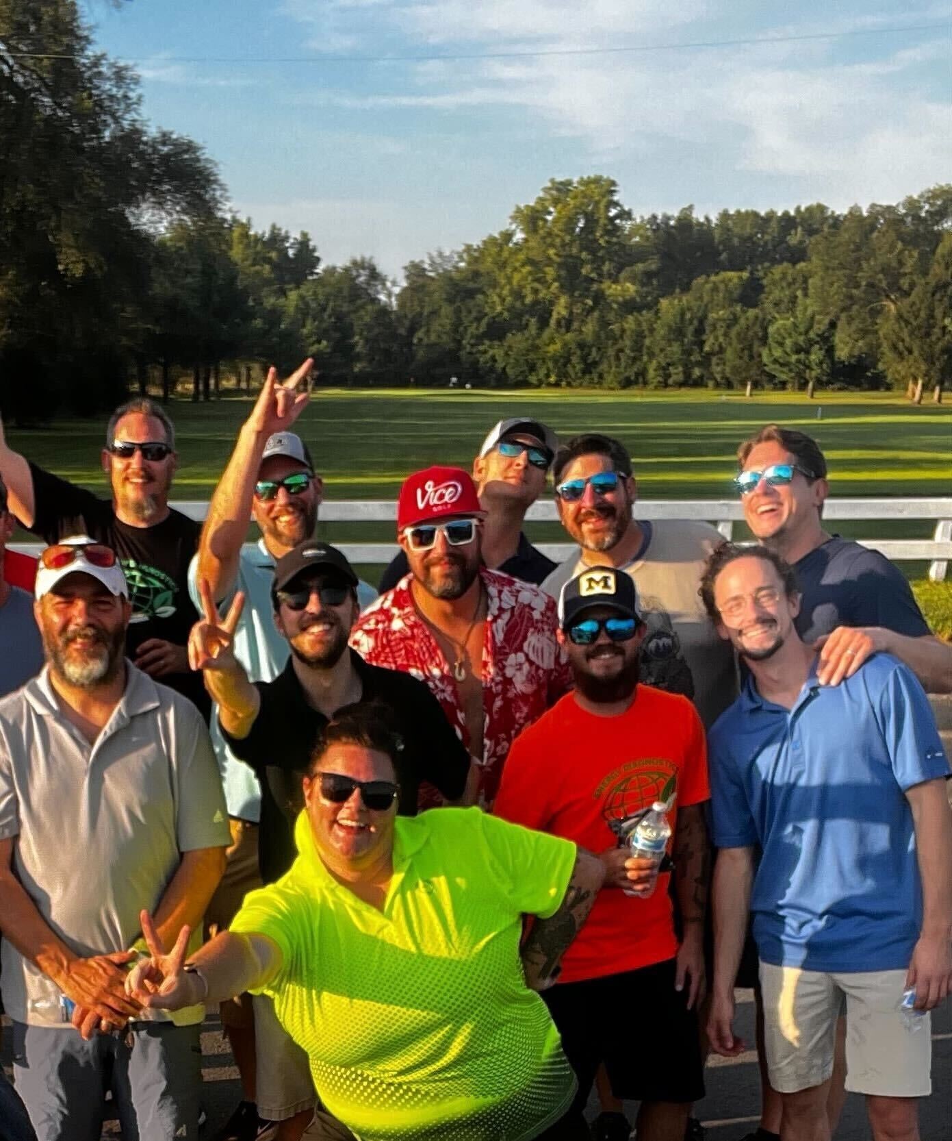 Company golf outing